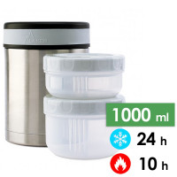 Термос для їжі Laken Thermo Food з чохлом і контейнерами, 1 л